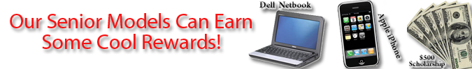 Senior Models can Earn Cool Rewards
